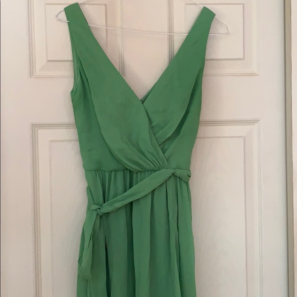 Green David’s Bridal dress